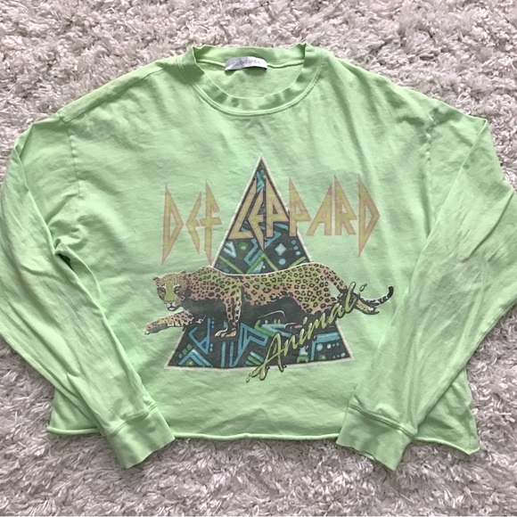 Daydreamer Tops - Daydreamer Def Leppard Long Sleeve T-shirt